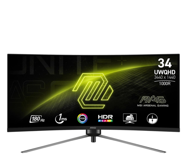 MSI MAG 345CQR - 1227225 - zdjęcie 3